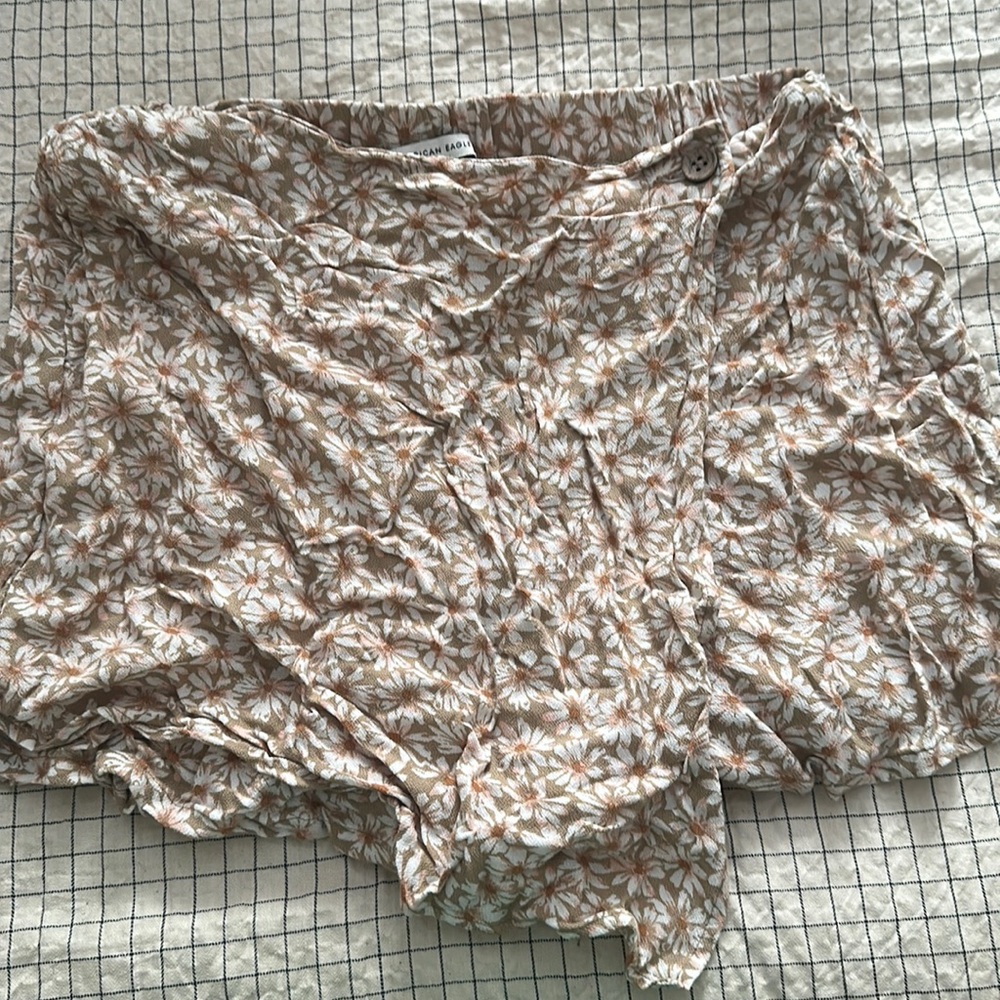 Floral American Eagle Wrap Skirt